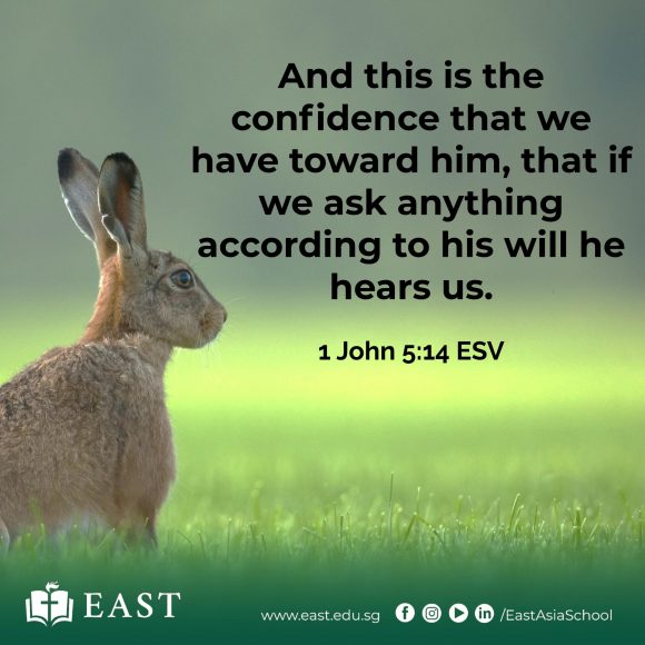 If we ask anything according to his will